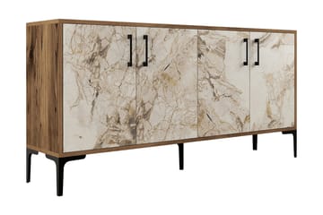 Apupöytä Urgby 160x78 cm - Ruskea - Huonekalut - Pöytä & ruokailuryhmä - Apupöytä & sivupöytä - Konsolipöytä
