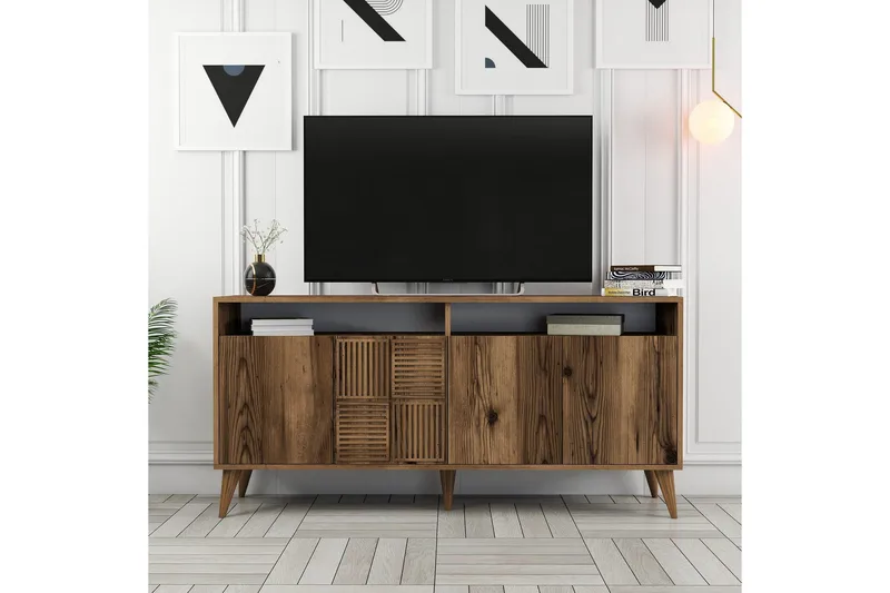 Apupöytä Urgby 160x78 cm - Ruskea - Huonekalut - Pöytä & ruokailuryhmä - Apupöytä & sivupöytä - Konsolipöytä