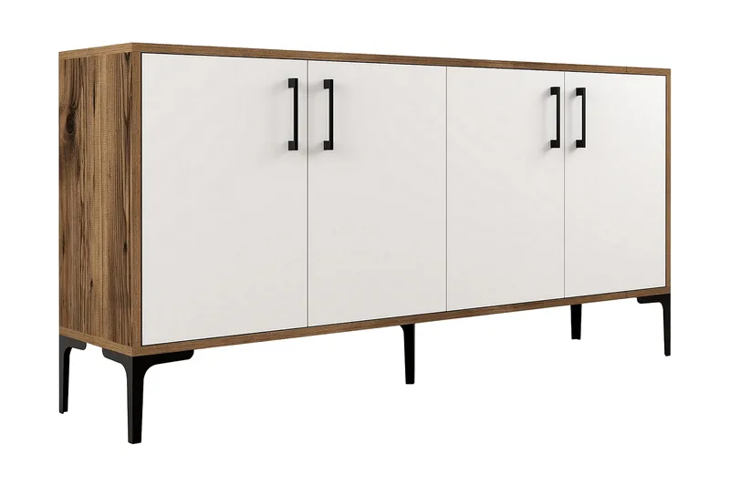 Apupöytä Urgby 160x78 cm, Ruskea