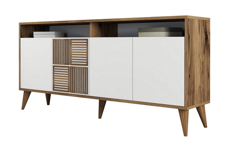 Apupöytä Urgby 160x78 cm, Ruskea