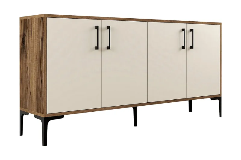 Apupöytä Urgby 160x78 cm, Ruskea