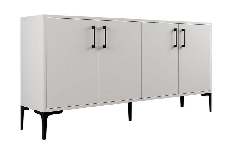 Apupöytä Urgby 160x78 cm - Valkoinen - Huonekalut - Pöytä & ruokailuryhmä - Apupöytä & sivupöytä - Konsolipöytä