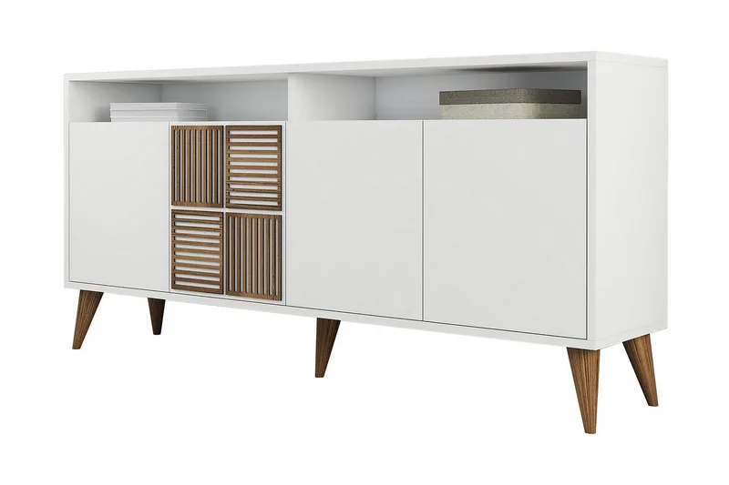 Apupöytä Urgby 160x78 cm, Valkoinen