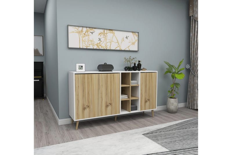 Apupöytä Urgby 160x87 cm - Monivärinen - Huonekalut - Pöytä & ruokailuryhmä - Apupöytä & sivupöytä - Konsolipöytä
