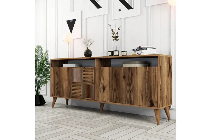 Apupöytä Urgby 180x78,6 cm - Ruskea - Huonekalut - Pöytä & ruokailuryhmä - Apupöytä & sivupöytä - Konsolipöytä