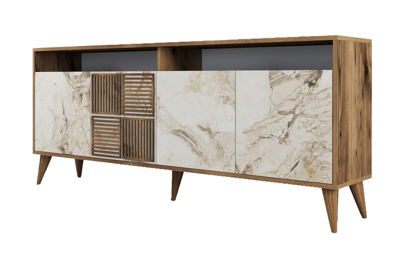 Apupöytä Urgby 180x78,6 cm, Ruskea