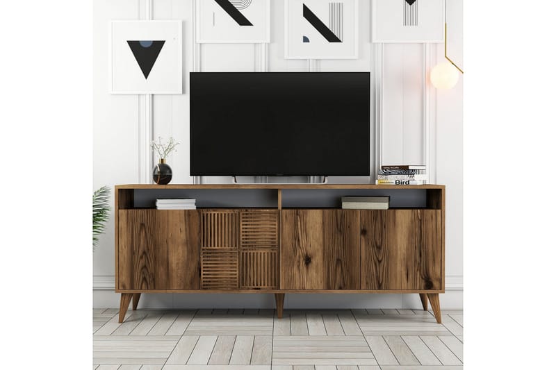 Apupöytä Urgby 180x78,6 cm - Ruskea - Huonekalut - Pöytä & ruokailuryhmä - Apupöytä & sivupöytä - Konsolipöytä