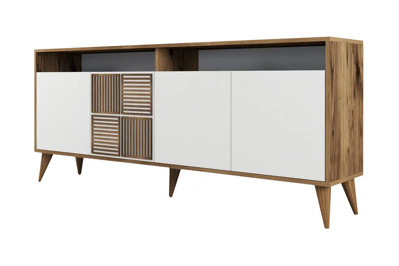 Apupöytä Urgby 180x78,6 cm, Ruskea