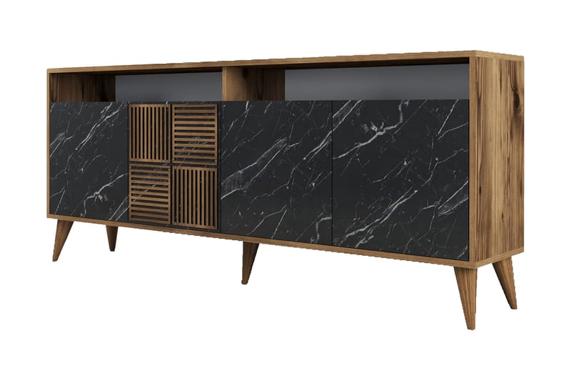 Apupöytä Urgby 180x78,6 cm, Ruskea