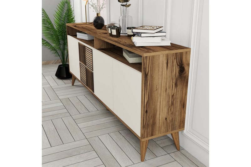 Apupöytä Urgby 180x78,6 cm - Ruskea - Huonekalut - Pöytä & ruokailuryhmä - Apupöytä & sivupöytä - Konsolipöytä