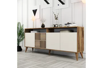 Apupöytä Urgby 180x78,6 cm - Ruskea - Huonekalut - Pöytä & ruokailuryhmä - Apupöytä & sivupöytä - Konsolipöytä