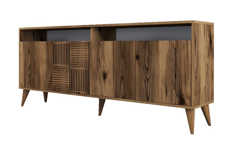 Apupöytä Urgby 180x78,6 cm, Ruskea