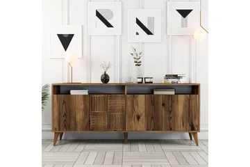 Apupöytä Urgby 180x78,6 cm - Ruskea - Huonekalut - Pöytä & ruokailuryhmä - Apupöytä & sivupöytä - Konsolipöytä