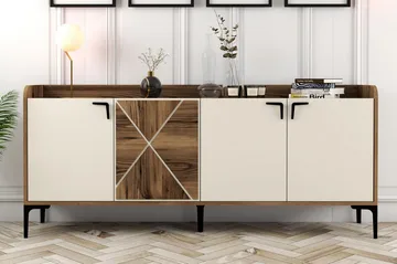 Apupöytä Urgby 180x78 cm - Ruskea - Huonekalut - Pöytä & ruokailuryhmä - Apupöytä & sivupöytä - Konsolipöytä