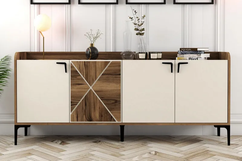 Apupöytä Urgby 180x78 cm - Ruskea - Huonekalut - Pöytä & ruokailuryhmä - Apupöytä & sivupöytä - Konsolipöytä