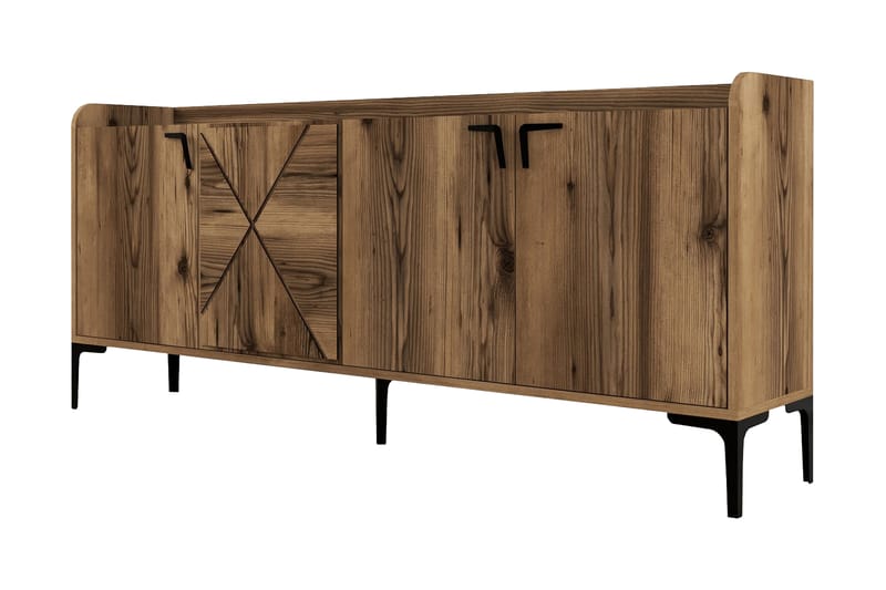 Apupöytä Urgby 180x78 cm - Ruskea - Huonekalut - Pöytä & ruokailuryhmä - Apupöytä & sivupöytä - Konsolipöytä