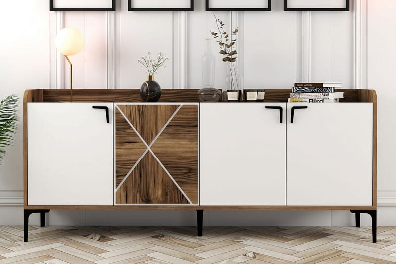 Apupöytä Urgby 180x78 cm - Ruskea - Huonekalut - Pöytä & ruokailuryhmä - Apupöytä & sivupöytä - Konsolipöytä