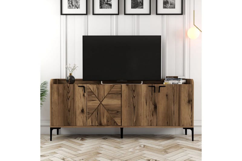 Apupöytä Urgby 180x78 cm - Ruskea - Huonekalut - Pöytä & ruokailuryhmä - Apupöytä & sivupöytä - Konsolipöytä