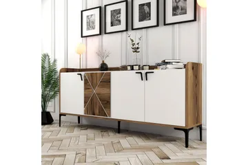 Apupöytä Urgby 180x78 cm - Ruskea - Huonekalut - Pöytä & ruokailuryhmä - Apupöytä & sivupöytä - Konsolipöytä