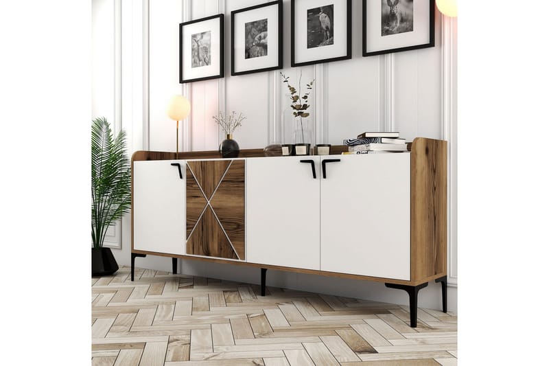 Apupöytä Urgby 180x78 cm - Ruskea - Huonekalut - Pöytä & ruokailuryhmä - Apupöytä & sivupöytä - Konsolipöytä