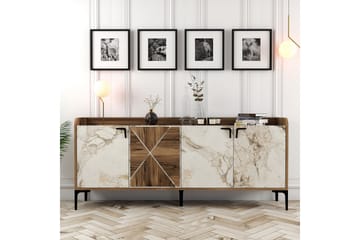 Apupöytä Urgby 180x78 cm - Ruskea - Huonekalut - Pöytä & ruokailuryhmä - Apupöytä & sivupöytä - Konsolipöytä