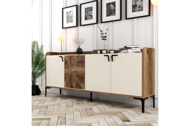 Apupöytä Urgby 180x78 cm - Ruskea - Huonekalut - Pöytä & ruokailuryhmä - Apupöytä & sivupöytä - Konsolipöytä