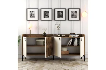 Apupöytä Urgby 180x78 cm - Ruskea - Huonekalut - Pöytä & ruokailuryhmä - Apupöytä & sivupöytä - Konsolipöytä