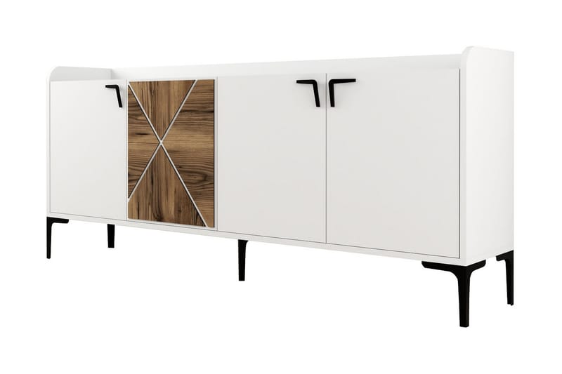 Apupöytä Urgby 180x78 cm - Valkoinen - Huonekalut - Pöytä & ruokailuryhmä - Apupöytä & sivupöytä - Konsolipöytä