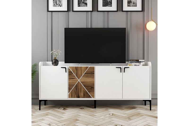 Apupöytä Urgby 180x78 cm - Valkoinen - Huonekalut - Pöytä & ruokailuryhmä - Apupöytä & sivupöytä - Konsolipöytä