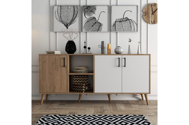Apupöytä Urgby 180x80 cm - Ruskea - Huonekalut - Pöytä & ruokailuryhmä - Apupöytä & sivupöytä - Konsolipöytä