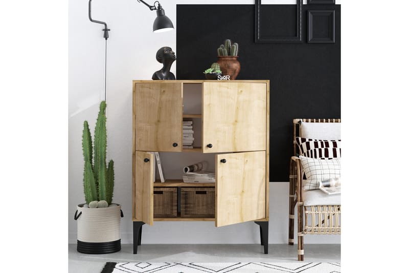 Apupöytä Urgby 90x115 cm - Sininen - Huonekalut - Pöytä & ruokailuryhmä - Apupöytä & sivupöytä - Konsolipöytä