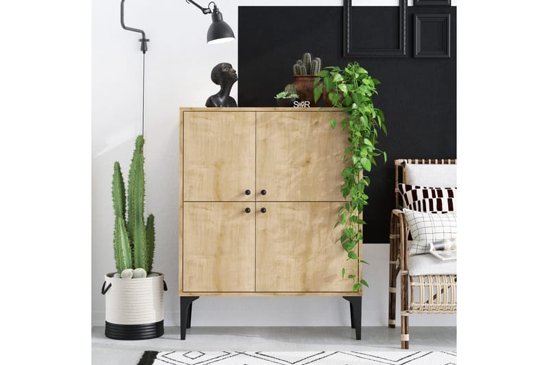 Apupöytä Urgby 90x115 cm - Sininen - Huonekalut - Pöytä & ruokailuryhmä - Apupöytä & sivupöytä - Konsolipöytä