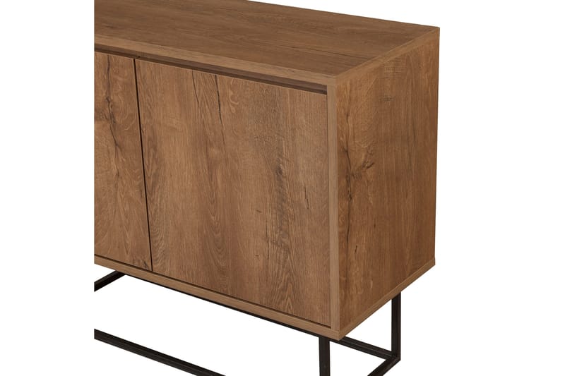 Apupöytä Viazuri 90 cm - Tummanruskea/Musta - Huonekalut - Pöytä & ruokailuryhmä - Apupöytä & sivupöytä - Konsolipöytä