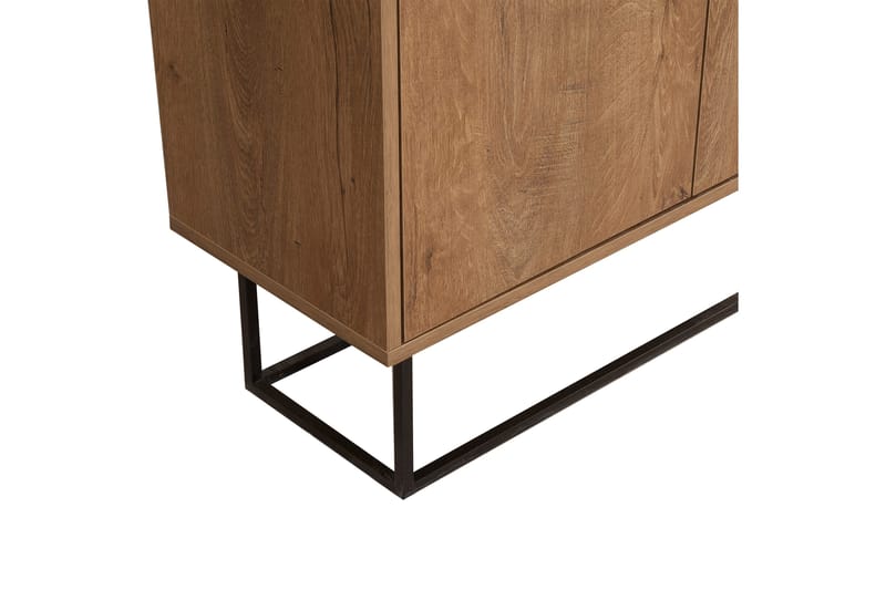 Apupöytä Viazuri 90 cm - Tummanruskea/Musta - Huonekalut - Pöytä & ruokailuryhmä - Apupöytä & sivupöytä - Konsolipöytä