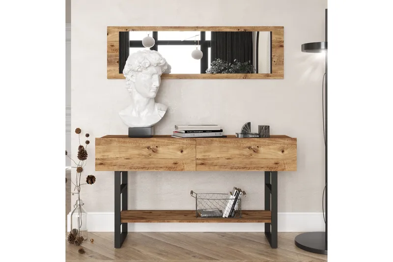 Apupöytä Violaceae 139x75,7 cm, Vihreä