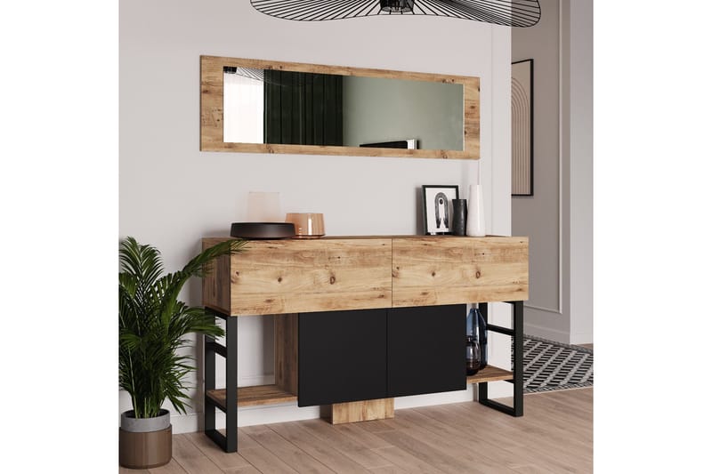 Apupöytä Violaceae 139x83,6 cm - Vihreä - Huonekalut - Pöytä & ruokailuryhmä - Apupöytä & sivupöytä - Konsolipöytä