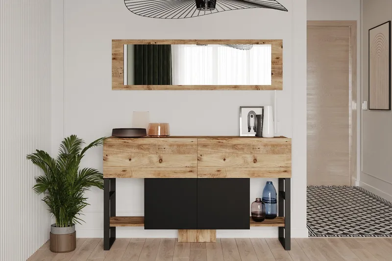 Apupöytä Violaceae 139x83,6 cm, Vihreä