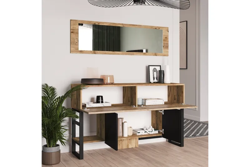 Apupöytä Violaceae 139x83,6 cm - Vihreä - Huonekalut - Pöytä & ruokailuryhmä - Apupöytä & sivupöytä - Konsolipöytä