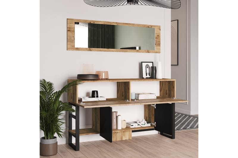 Apupöytä Violaceae 139x83,6 cm - Vihreä - Huonekalut - Pöytä & ruokailuryhmä - Apupöytä & sivupöytä - Konsolipöytä