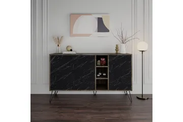 Apupöytä Violaceae 142x83 cm - Ruskea - Huonekalut - Pöytä & ruokailuryhmä - Apupöytä & sivupöytä - Konsolipöytä