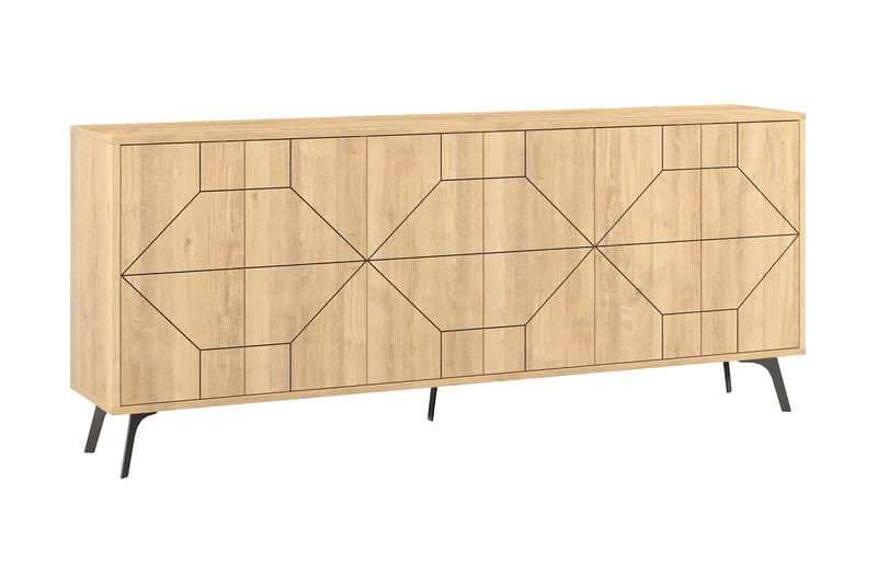 Apupöytä Violaceae 184x77,4 cm - Ruskea - Huonekalut - Pöytä & ruokailuryhmä - Apupöytä & sivupöytä - Konsolipöytä