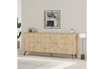 Apupöytä Violaceae 184x77,4 cm - Ruskea - Huonekalut - Pöytä & ruokailuryhmä - Apupöytä & sivupöytä - Konsolipöytä