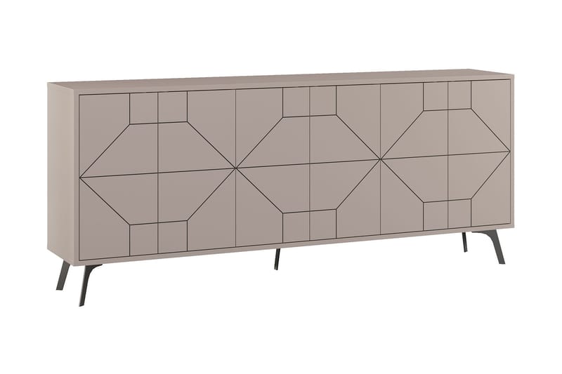 Apupöytä Violaceae 184x77,4 cm - Ruskea - Huonekalut - Pöytä & ruokailuryhmä - Apupöytä & sivupöytä - Konsolipöytä