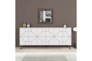 Apupöytä Violaceae 184x77,4 cm - Valkoinen - Huonekalut - Pöytä & ruokailuryhmä - Apupöytä & sivupöytä - Konsolipöytä