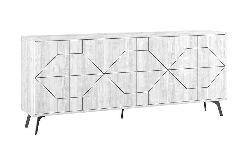 Apupöytä Violaceae 184x77,4 cm - Valkoinen - Huonekalut - Pöytä & ruokailuryhmä - Apupöytä & sivupöytä - Konsolipöytä