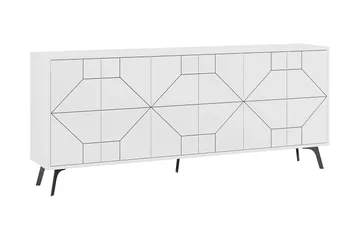 Apupöytä Violaceae 184x77,4 cm - Valkoinen - Huonekalut - Pöytä & ruokailuryhmä - Apupöytä & sivupöytä - Konsolipöytä