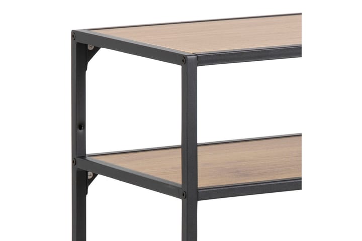 Apupöytä Walmon 120 cm - Luonnonväri/Matta Musta - Konsolipöytä - Eteispöytä