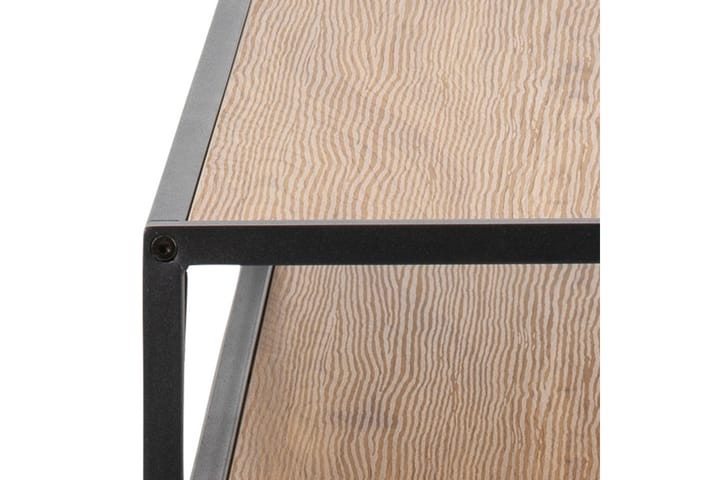 Apupöytä Walmon 120 cm - Luonnonväri/Matta Musta - Konsolipöytä - Eteispöytä