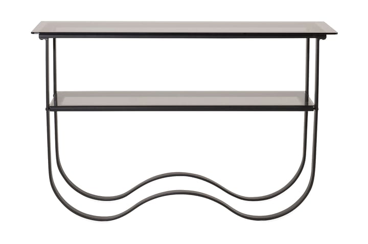Apupöytä Wavy 117 cm - Musta - Eteispöytä - Konsolipöytä