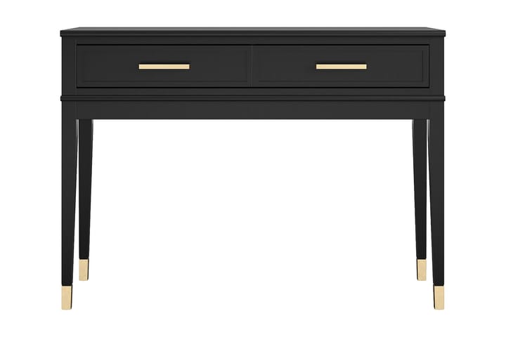 Apupöytä Westerleigh 105 cm Musta - CosmoLiving - Konsolipöytä - Eteispöytä
